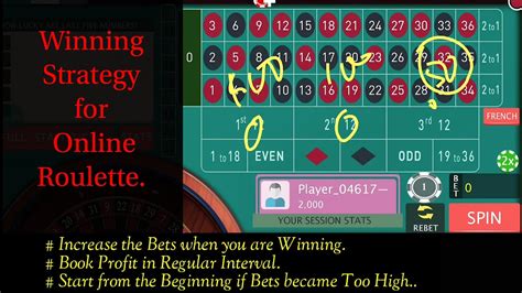 Progressive Bet Roulette Strategy – Increasing Bet Sizes for a .